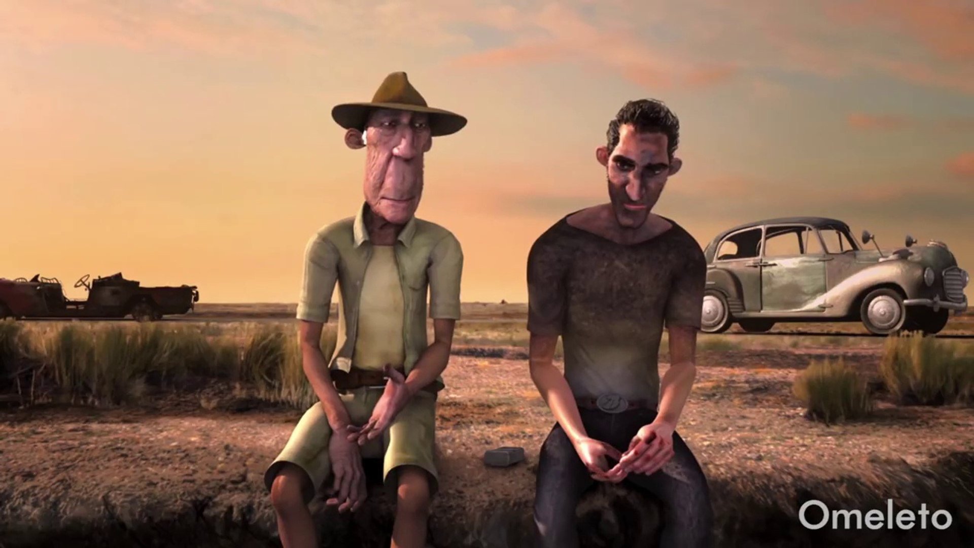 A man with road rage confronts an elderly driver. Then all hell breaks loose.  || Animated Short Film : 11 - video Dailymotion