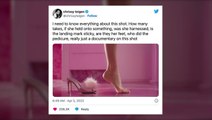 Chrissy Teigen Joins Legion Of Fans Obsessed With That Foot Scene In Margot Robbie’s 'Barbie' Trailer