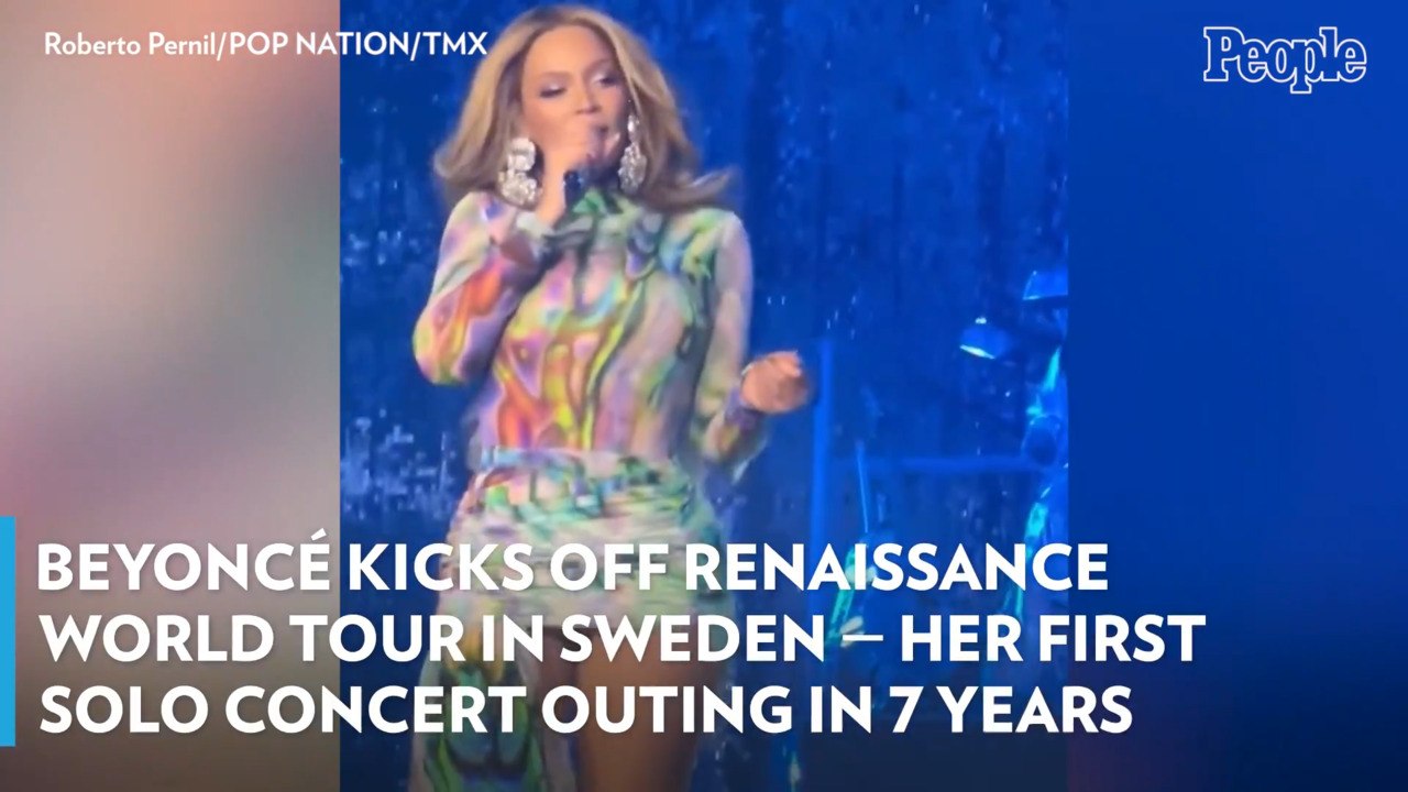 Beyoncé Kicks Off Renaissance World Tour in Sweden — Her First Solo Concert Outing in 7 Years