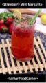 Strawberry Mint Margarita