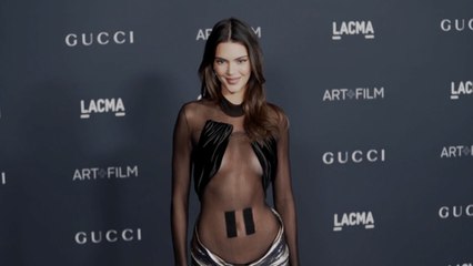 Kendall Jenner's Sexy Loungewear Included a Twisted Bra Top and Matching Hot Pants