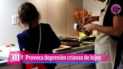 Provoca depresión la crianza de hijos