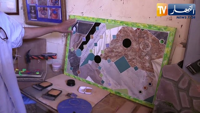 بشار: عبد الحق.. إمتحق حرفة الزخرفة وصنع المجسمات التقليدية والمحافظة عليها من الإندثار