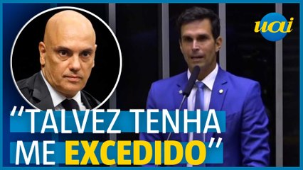 Deputado se desculpa após acusar Moraes de desvio de dinheiro
