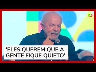 Lula fala em 'sacanagens' sobre Eletrobras e descarta novas privatizações