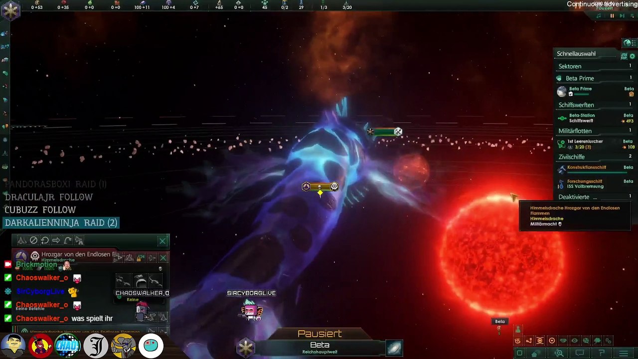 Der tiefgründige Pausescreen-Talk | Stellaris 4