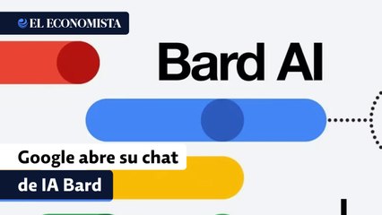 Google abre su chat de IA Bard a 180 países y se prepara para integrarlo en la búsqueda en línea