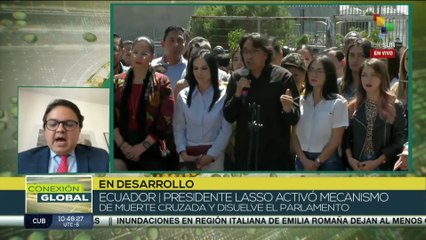 Esteban Ron: El decreto ejecutivo de muerte cruzada tiene plena vigencia