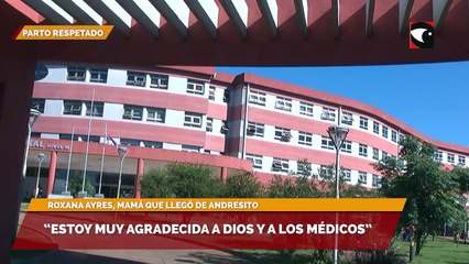 Es de Andresito y hace más de un mes que tiene a su bebé en neonatología, puede verlo todo el tiempo y está alojada en la residencia de madres