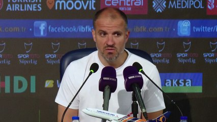 İSTANBUL - Medipol Başakşehir-HangiKredi Ümraniyespor maçının ardından - Mustafa Er