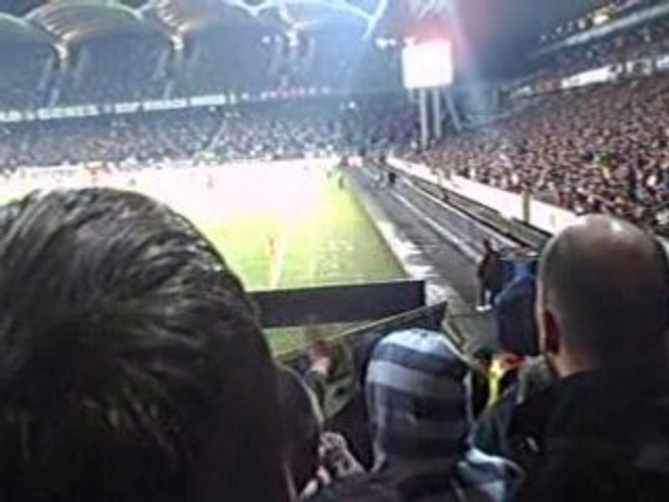 Lyon-PSG apres 1er but parisien