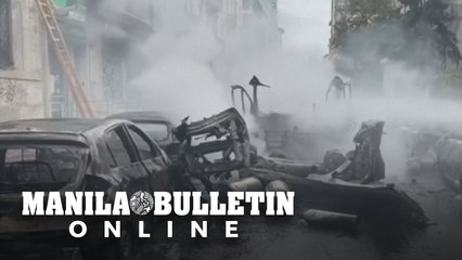 One hurt as van carrying oxygen explodes in Milan
