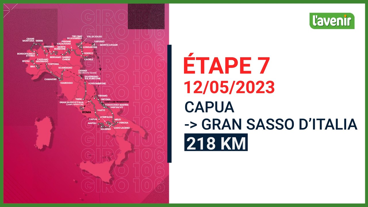 Giro 2023 : Valerio Piva préface la 7e étape du Giro