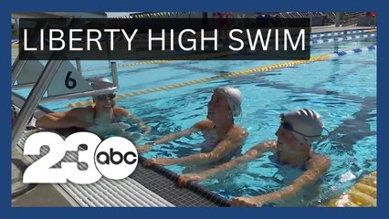 Liberty High relay swimmers headed to state championship meet in Clovis