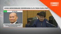 KDNK negara berkembang sederhana suku pertama tahun ini