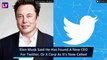 New Twitter CEO: Elon Musk To Resign As Twitter Chief & Become Executive Chairman & CTO, Says Have Hired A Woman