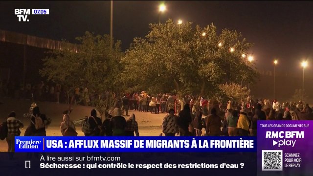Avec l'expiration du Titre 42 , les États-Unis font face à un afflux massif de migrants à la frontière