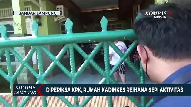 Pasca Diperiksa KPK, Rumah Kadinkes Reihana Sepi Aktivitas