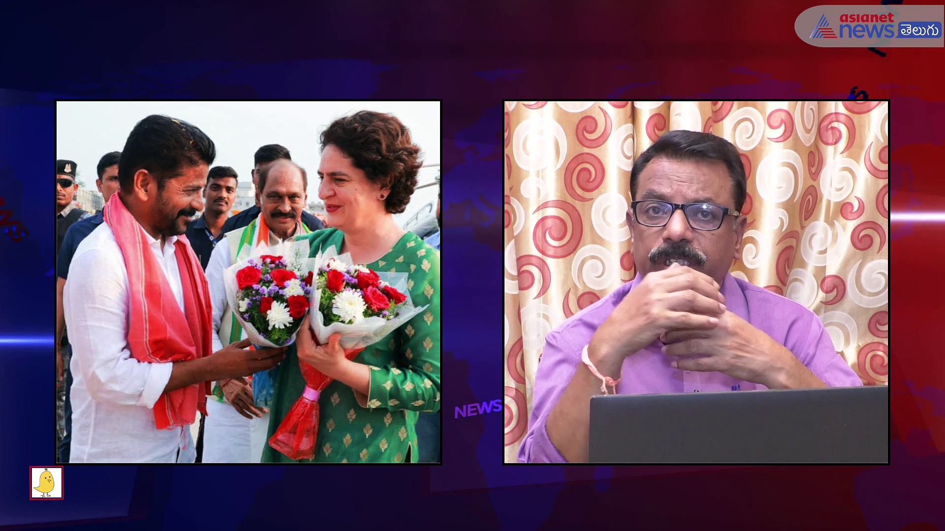 ప్రియాంక గాంధీ ఫ్యాక్టర్: కెసిఆర్ కు కాంగ్రెస్ సవాల్