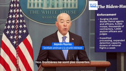 Les États-Unis font face à un afflux de migrants à la frontière mexicaine