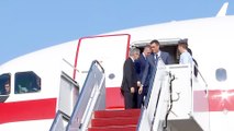 Llegada de Sánchez a Washington