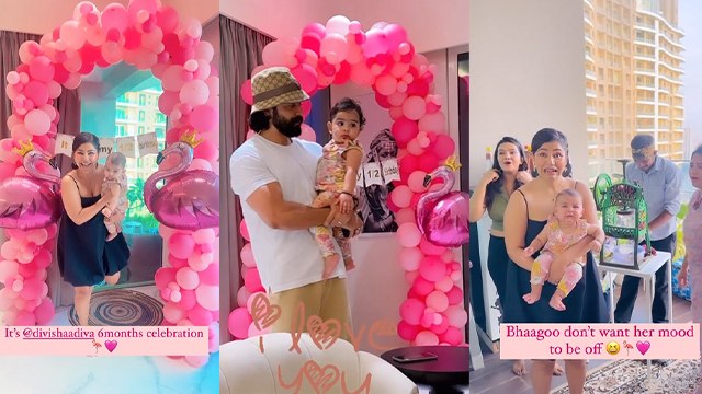 Debina Bonnerjee Daughter Divisha 6 Month Summer Theme Birthday Celebration Full Video | Boldsky