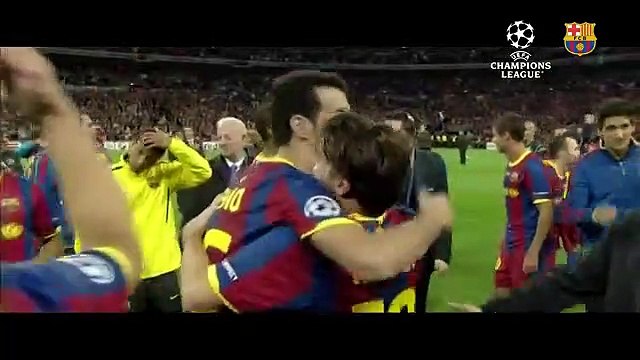 El Barça recuerda a Messi y Busquets en sus redes sociales / FCB
