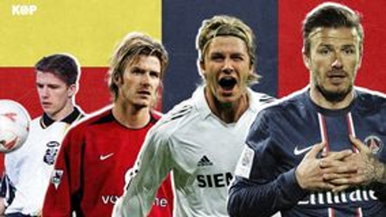 TOP 10 des Moments les plus marquants de la carrière de David BECKHAM 