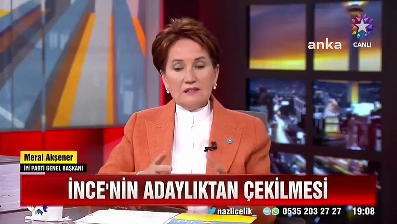 Akşener'den Muharrem İnce açıklaması: Belden aşağı vuran konular Türkiye açısından artık bitmeli