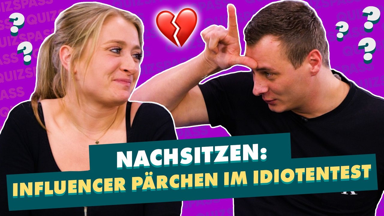 Nachsitzen für Influencer Pärchen
