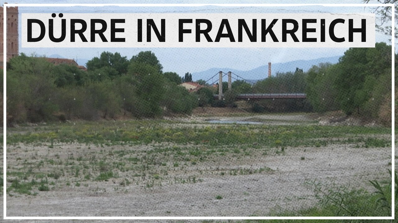 Dürre in Frankreich: Behörden rufen 'Krisenlage' aus
