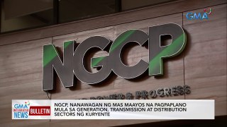 NGCP, nanawagan ng mas maayos na pagpaplano mula sa generation, transmission at distribution sectors ng kuryente | GMA Integrated News Bulletin