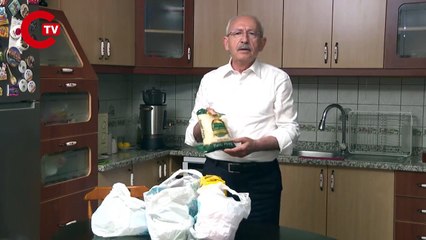 Kılıçdaroğlu'ndan 'enflasyon' videosu Biz gelmek zorundayız ki bir kalıp peynir 125 TL olmasın!