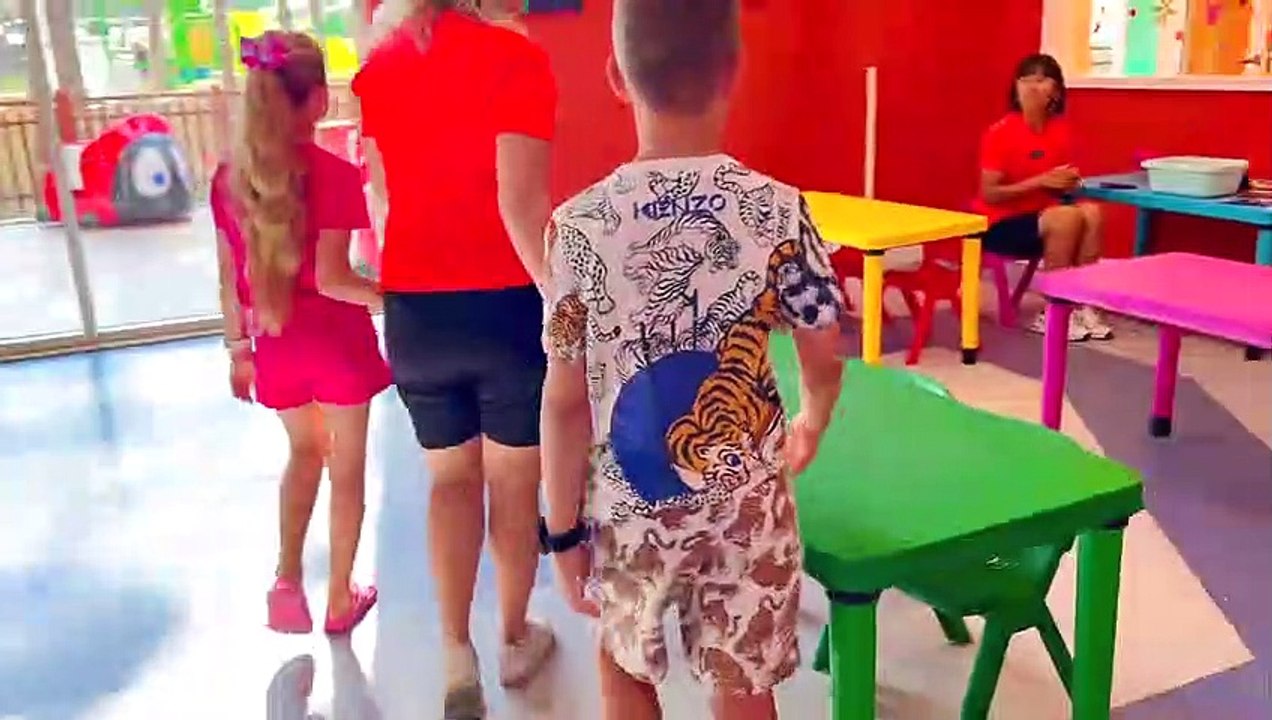 Diana Roma and Oliver Have a Fun Day at the Kids Club