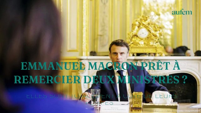 Emmanuel Macron prêt à remercier deux ministres ? Elles sont totalement à côté de leurs pompes