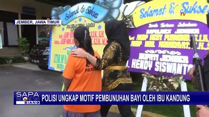 Скачать видео: Usia Pernikahan 5 Bulan, Ibu di Jember Bunuh Anak karena Malu Sudah Melahirkan