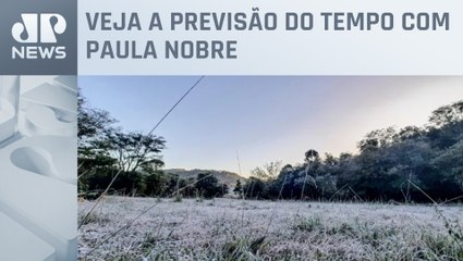 Geada permanente fixa na região Sul; veja temperaturas para sexta (12)
