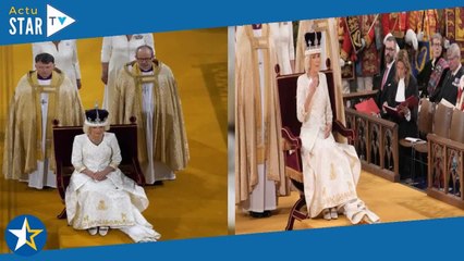 Couronnement de Charles III : Camilla a frôlé un accident de robe très embarrassant à cause de sa so