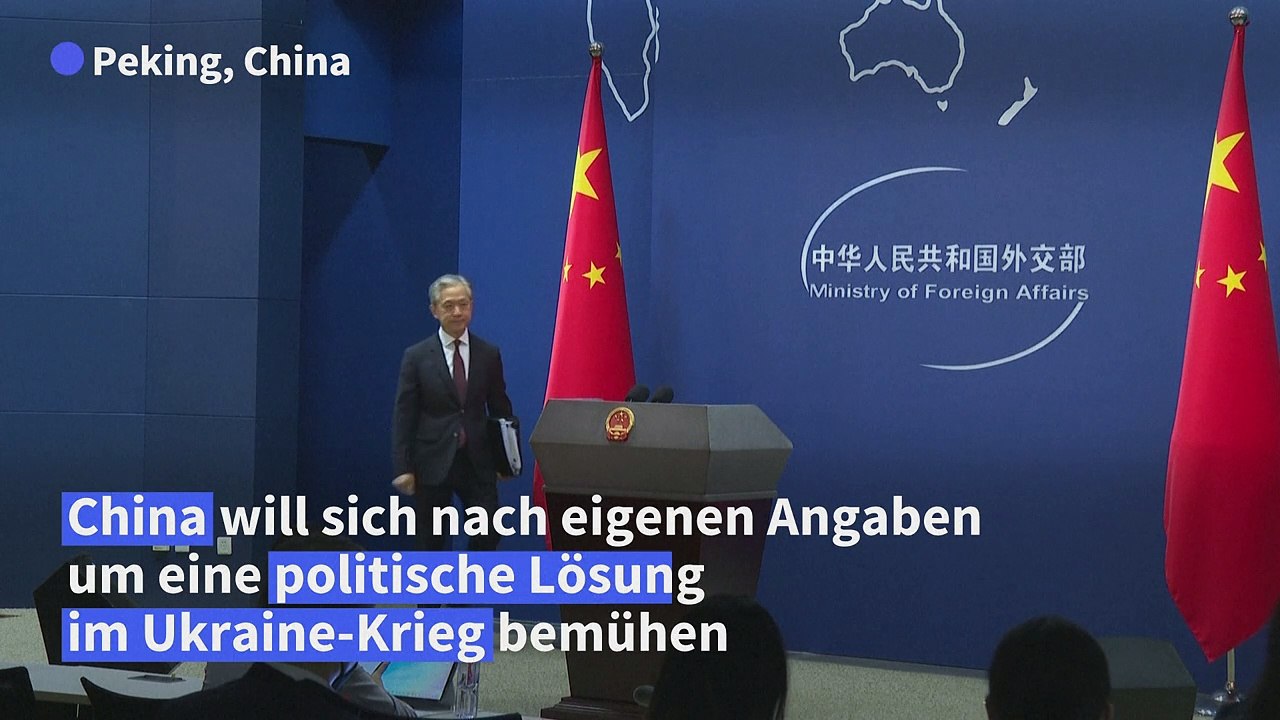 Chinesischer Sondergesandter reist zu Gesprächen in die Ukraine