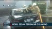 Diduga Akibat Korsleting Listrik , Mobil Sedan Ludes Terbakar di Cakung Jakarta Timur