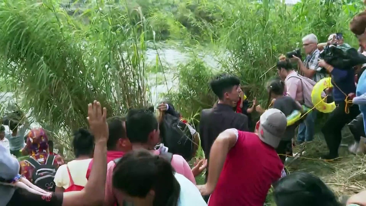 US-Soldaten: Wachestehen am Rio Grande