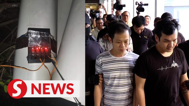 Duo charged with causing explosion in front of Brickfields pet shop