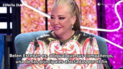 Belén Esteban se entera del verdadero motivo por el que seguirá en Telecinco