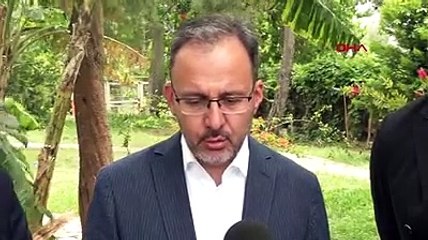 Bakan Kasapoğlu Mersin'deki tesislerimizi Hatayspor'un hizmetine sunuyoruz