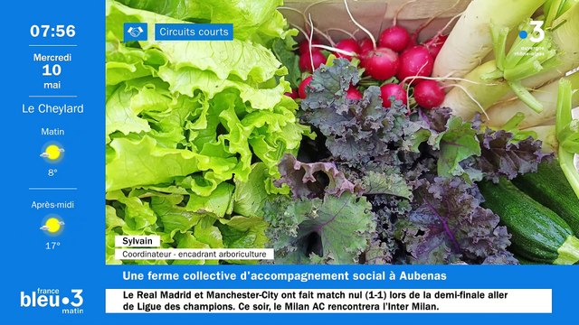 A Aubenas, Atouts Bouts d’Champs, un chantier d’insertion et de bons fruits et légumes bio