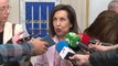 Robles dice que la inclusión de condenados de ETA en las listas electorales 