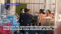 Polisi Gelar Pra Rekonstruksi Husen Bunuh dan Mutilasi Bos Depot Air Minum di Semarang