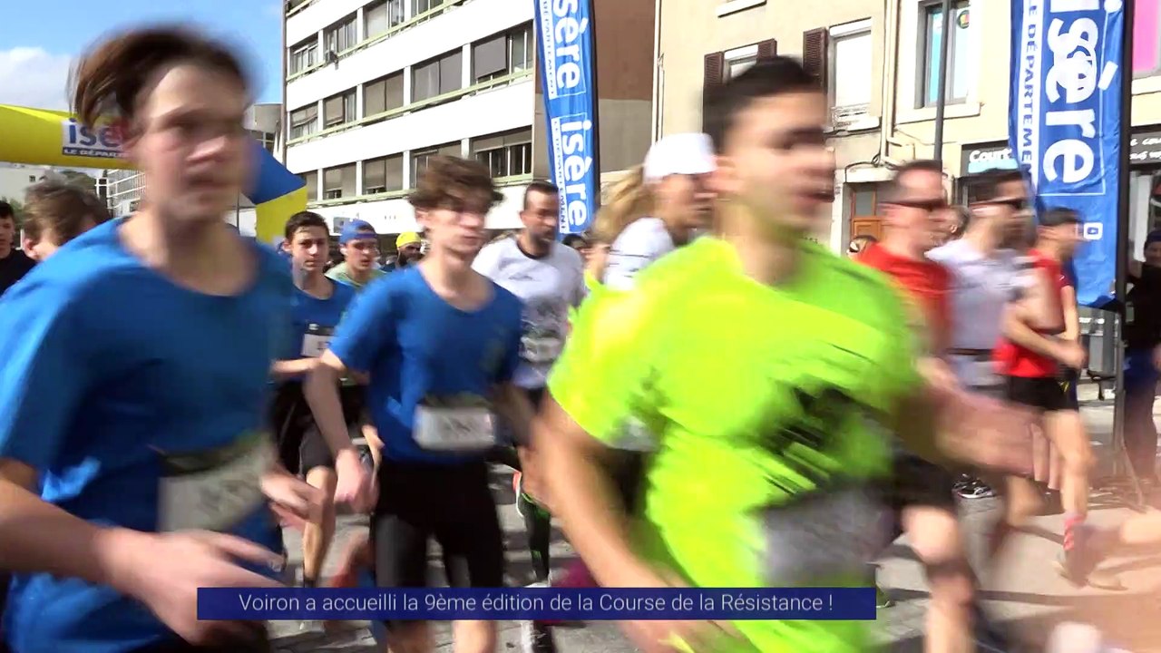 Reportage - Voiron a accueilli la 9ème édition de la Course de la Résistance !