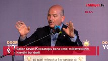 Soylu: Kılıçdaroğlu bana kendi milletvekilinin kasetini bul dedi