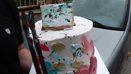 Marmarisli Ressam Kaysu Biber'in 84. Doğum Günü Kutlandı